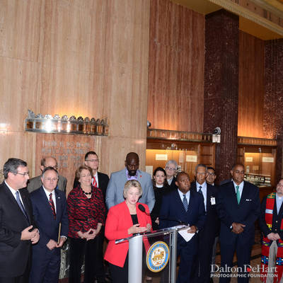 Mayor Annise Parker - Press Conference Announcing The Support Of The Houston Equal Rights Ordinance & Party At Guava Lamp  <br><small>May 13, 2014</small>