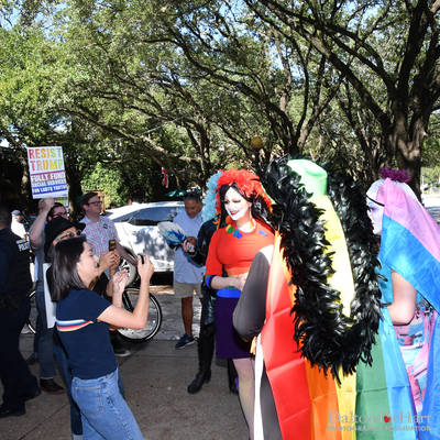 Protest Of Drag Queen Storytime 2018 - Protest At Freed-Montrose Neighborhood Library  <br><small>Oct. 27, 2018</small>