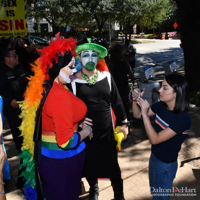 Protest Of Drag Queen Storytime 2018 - Protest At Freed-Montrose Neighborhood Library  <br><small>Oct. 27, 2018</small>