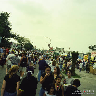 Westheimer Street Festival & Mayor Lee Brown at Art Gallery <br><small>Oct. 17, 1999</small>